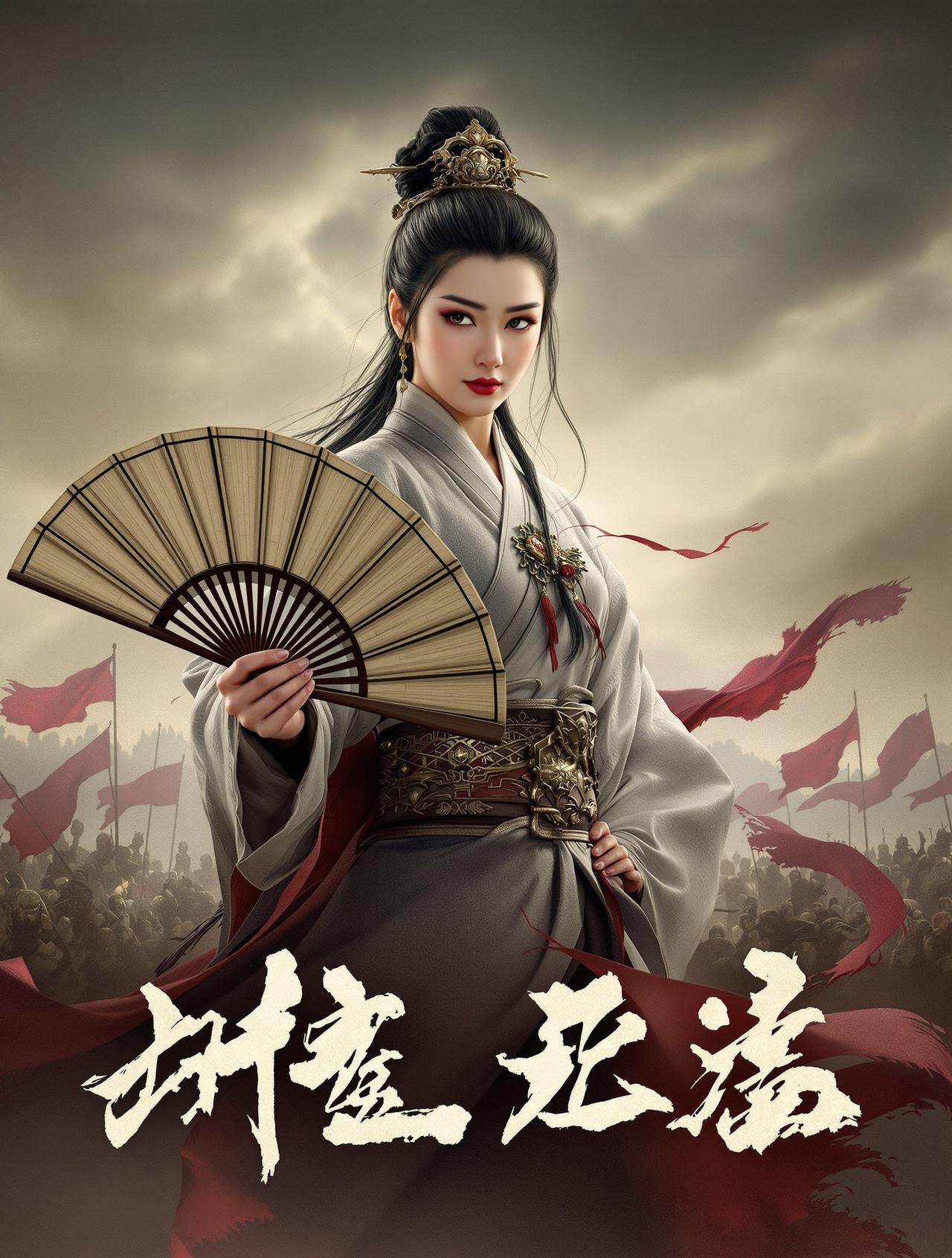 年代短剧热播作品《凤鸣钥心》海报 — 将军之女手握传世钥匙，女扮男装潜入敌国。在权谋漩涡中步步为营