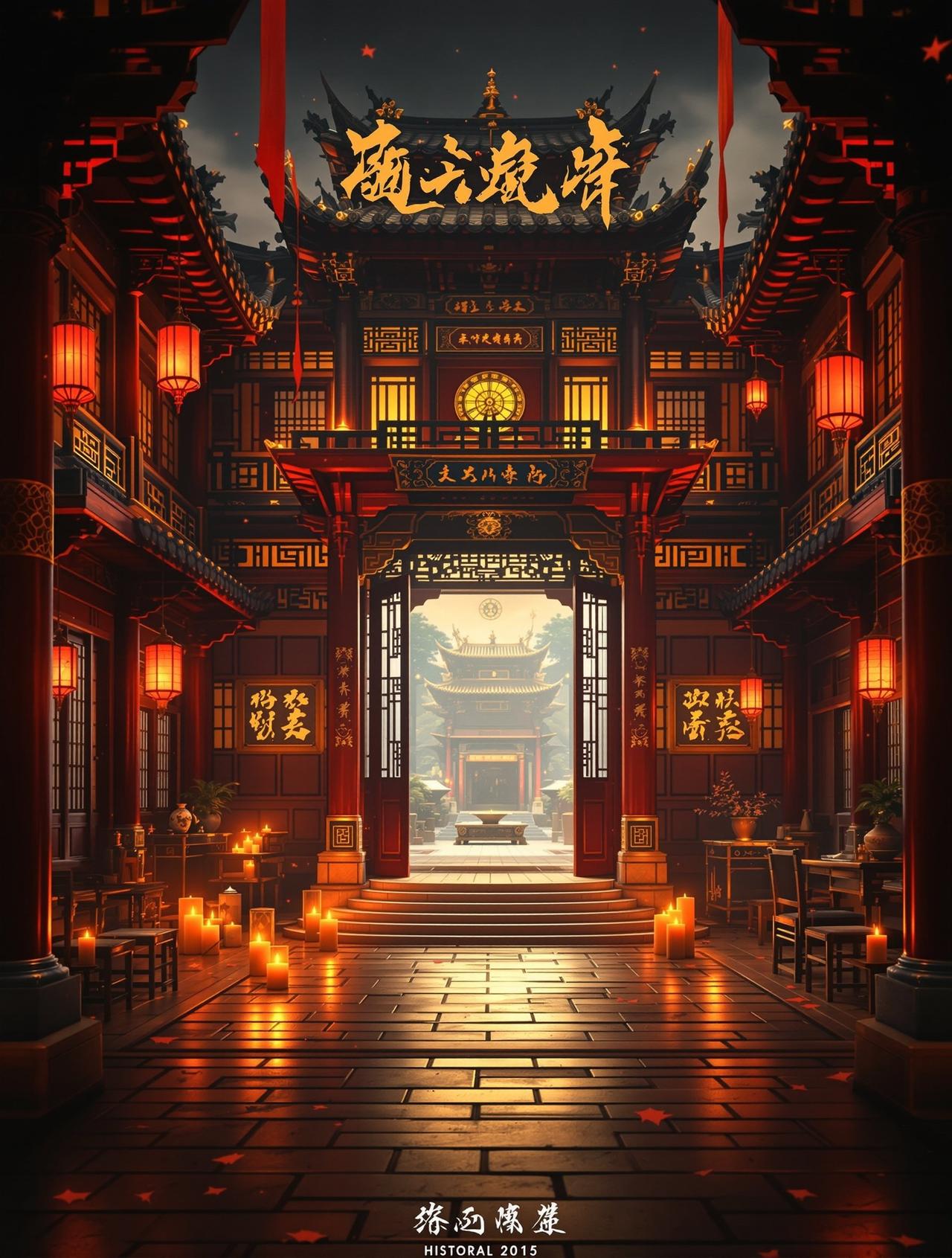 年代短剧热播作品《长安十二钥》海报 — 一把神秘钥匙开启长安古城千年秘密，少年侠客与公主联手破局，揭